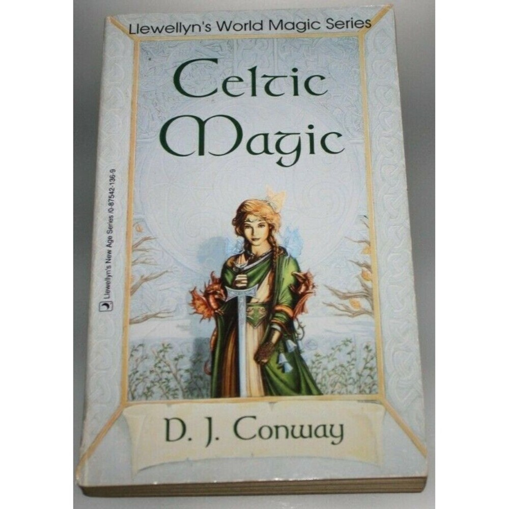 Llewellyn's Celtic Magic Paperback Book D. J. Conway Magical Knowledge for Life